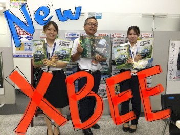 本日８月１０日（水）より新型クロスビー発売です！夏季休業明けの１７日（水）よりアリーナ藤岡上大塚店にてご来店お待ちしております！