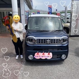 ワゴンRスマイル納車おめでとうございます(^^♪