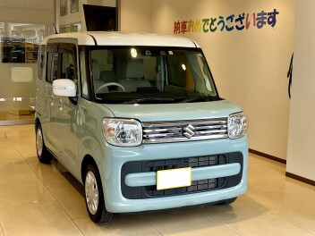 スペーシア　ご納車させていただきました。