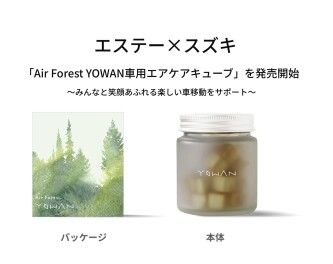 Air Forest YOWAN　車用エアケアキューブ　販売中！！