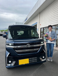 スペーシアカスタム、ご納車しました！