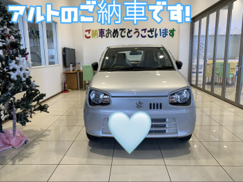 アルトのご納車です！！