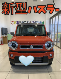 新型ハスラーのご納車です！大人気のお車！！