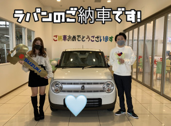 ラパンのご納車です！！