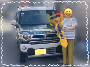 N様ハスラーJSTYLEⅡ納車式(*‘∀‘)