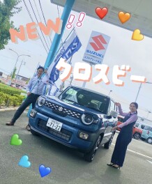 試乗車クロスビー入りました！！！