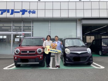 Ｈ様　納車おめでとうございます