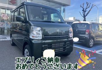 エブリィご納車させていただきました☆