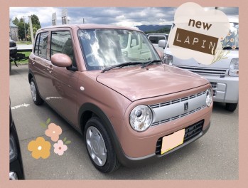新型ラパンの試乗車ございます！