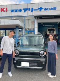 ハスラーご納車おめでとうございます！