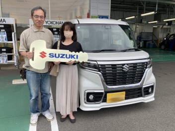 スペーシアカスタムご納車おめでとうございます！