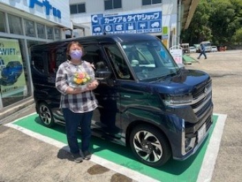 Ｏさま　スペーシアカスタム納車式！