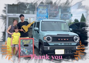 I様　新車ハスラー「DAMD Custum」ご納車おめでとうございます！