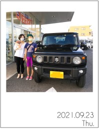 Jimny 　ご納車ありがとうございます