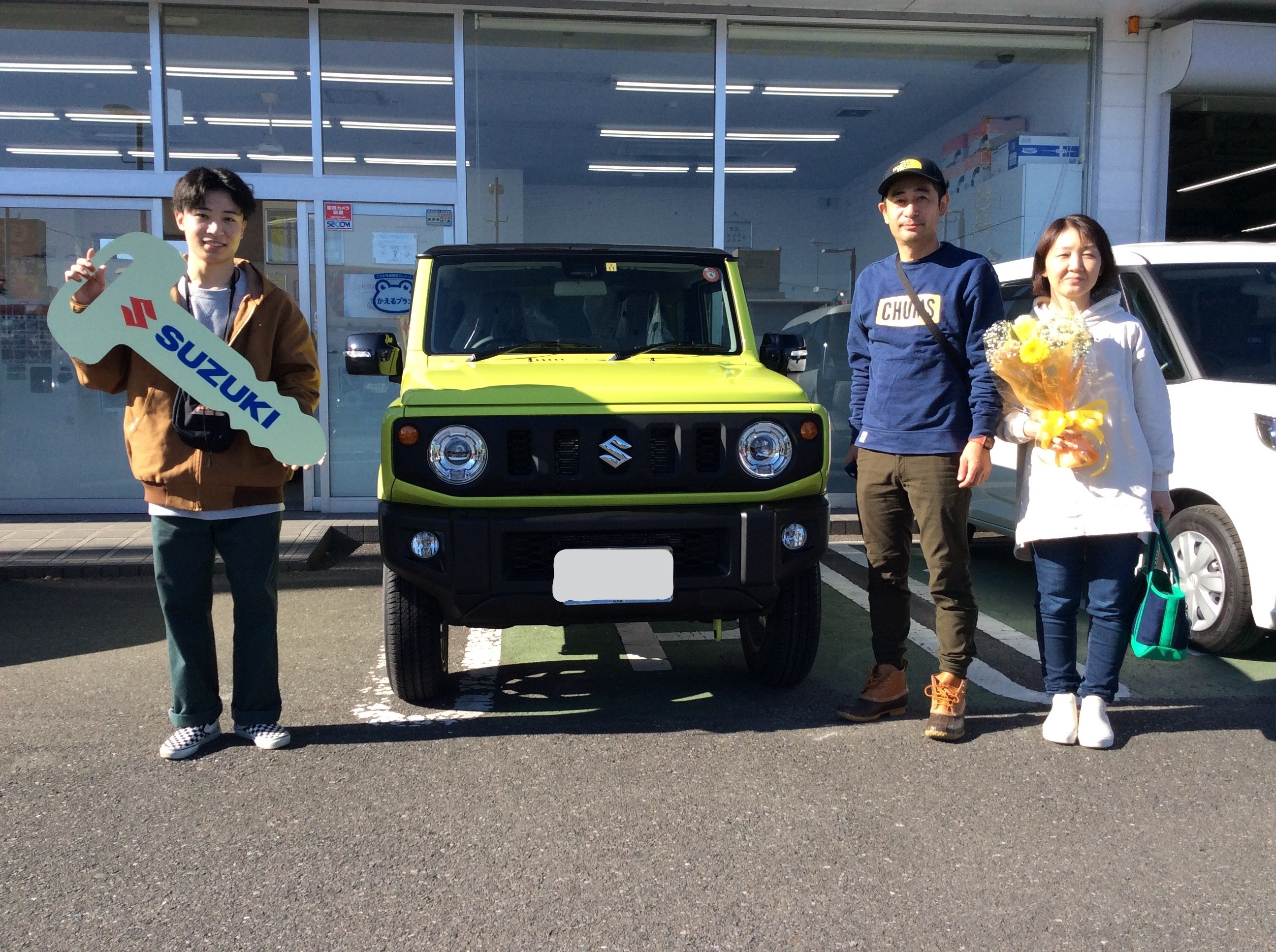 ｓ様 ご納車おめでとうございます 納車ギャラリー お店ブログ 株式会社スズキ自販関東 スズキアリーナ小山