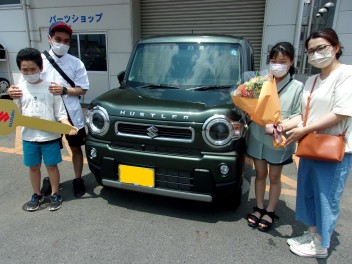 K様のハスラー2型納車しました！