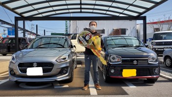 納車式～スイフトRSのY様～