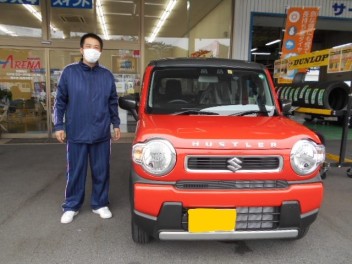 ハスラー納車しました(^^)/