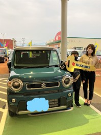 ハスラーのご納車おめでとうございます！