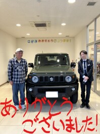 待望のジムニーシエラ　ご納車☆