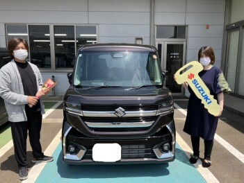 スペーシアカスタムご納車！