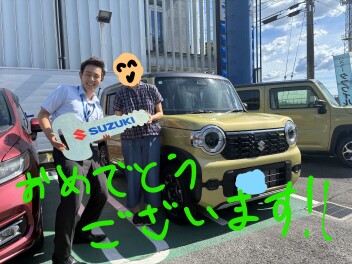 I・K様、ご納車おめでとうございます！！