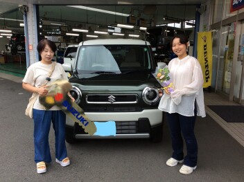 ハスラーのご納車のご紹介です！