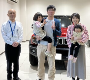 新型ジムニーノマド　ご納車おめでとうございます！