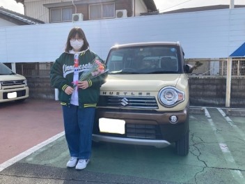 ハスラーご納車させて頂きました！！