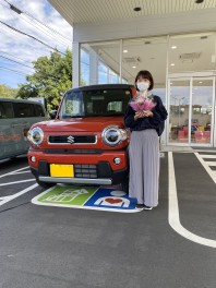 バーミリオンなハスラーを納車しました。松山