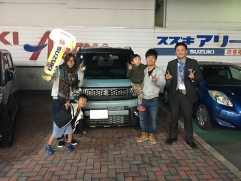 N様　ご納車おめでとうございます！！！