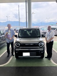 新型ハスラー　ご納車おめでとうございます！