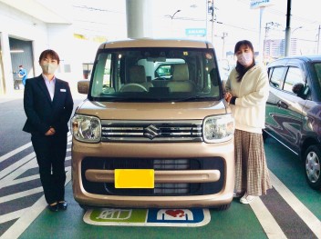 M様ご納車おめでとうございます。