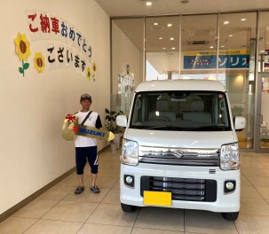 エブリイワゴンご納車です☆