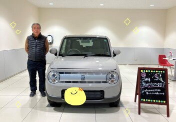 ラパンご納車でした☆