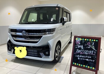 スペーシアカスタムご納車でした☆