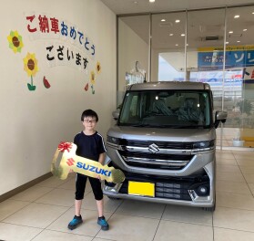 スペーシアカスタムご納車です☆
