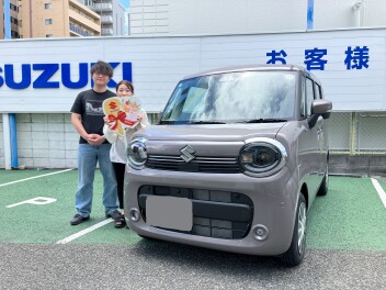 ☆ワゴンＲスマイルご納車させて頂きました☆