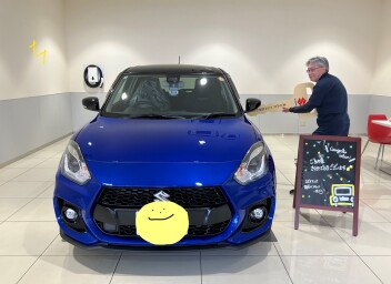 スイフトスポーツファイナルエディション！ご納車でした☆彡