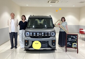 スペーシアギアご納車でした☆
