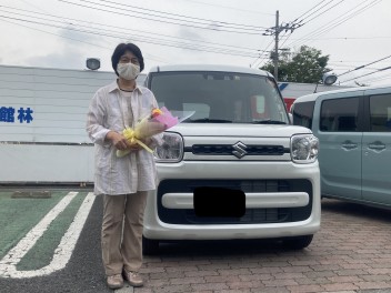 人気車スペーシア納車です！