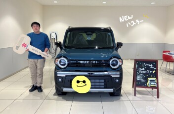 ハスラーご納車でした☆彡