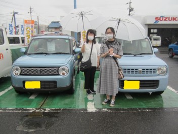 ラパンご納車！