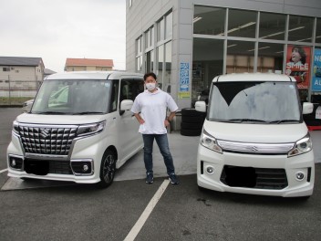 U様スペーシアカスタムご納車です★