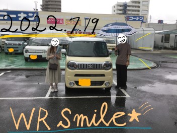 ＷＲ Smile納車しました！