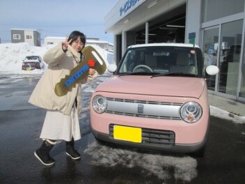 ラパン　ご納車