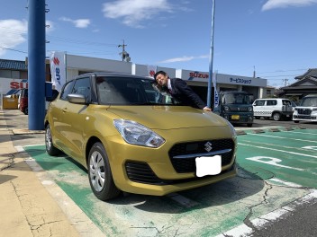 スイフトご納車！