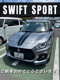 スイフトスポーツご納車です☆