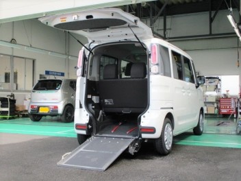 希少なスペーシア　車いす移動車　入荷しました！