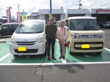 スペーシア納車させて頂きました！！